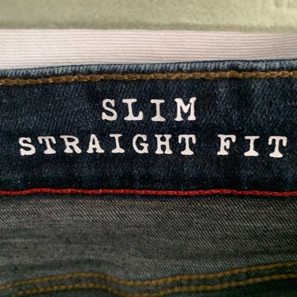 Chaps Mens Jeans Slim Straight Fit Size 34x32 - Picture 6 of 6